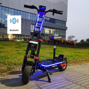 Scooter Eléctrico Plegable R8 de 72V, Batería de 40Ah-100Ah, Bloqueo Inteligente NFC con APP, Freno Hidráulico, Compatible con Ruedas de 13 y 14 Pulgadas - Product Image 3