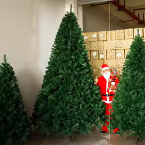 Sapins <span class=keywords><strong>de</strong></span> Noël artificiels en PVC <span class=keywords><strong>de</strong></span> haute qualité 5 6 7 8 9 pieds, <span class=keywords><strong>sapin</strong></span> <span class=keywords><strong>artificiel</strong></span> <span class=keywords><strong>de</strong></span> Noël premium à charnières avec base autoportante - Product Image 4
