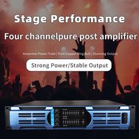 Amplificateur de puissance professionnel AQ800 4 canaux 800W 8Ω pour enceintes de scène et systèmes de sonorisation PA