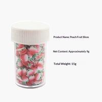 Cross-border fruitplakjes crème telefoonhoesje accessoires handgemaakte versiering nagelkunst DIY cartoon design effen