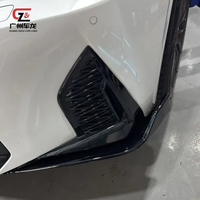 Pour Lexus IS IS300 IS500 2020-2024 avant LipWrap Angle couverture Spoiler lèvre diffuseur ABS matériel voiture pare-chocs lèvre voiture accessoires