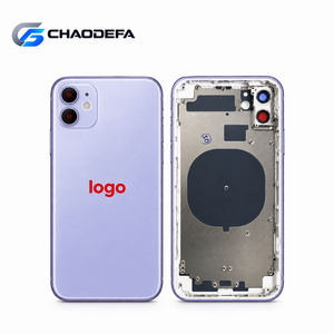 Boîtier arrière pour iPhone 11, coque arrière de téléphone portable, couvercle de batterie, châssis central, ensemble de remplacement - Product Image 2