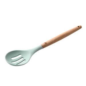 Vente en gros de poignées en bois résistant à la chaleur accessoires de <span class=keywords><strong>cuisine</strong></span> en <span class=keywords><strong>silicone</strong></span> sans BPA outil de <span class=keywords><strong>cuisine</strong></span> ustensiles de <span class=keywords><strong>cuisine</strong></span> cuillère <span class=keywords><strong>spatule</strong></span> - Product Image 4