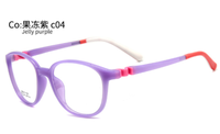 Nouvelles montures de lunettes tendance en gros pour enfants en TR90, en silicone, avec branches réglables