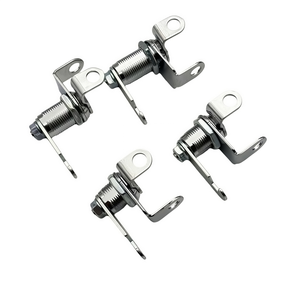 Serratura Rotonda Piccola MS418 con Linguetta Girevole, Lucchetto MS212 per Cassette Postali, Armadietti, Cassetti, Guardaroba e Archivi - Product Image 3