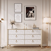 Meuble de rangement en bois de qualité, meuble de salon moderne avec tiroirs