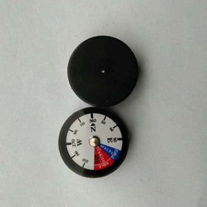 Pointer Compass 27mm Plastic Portable Hiking Navigation Tool With Glow In Dark Feature - Product Image 2