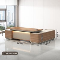 Schreibtisch Table de bureau de direction moderne boss Mobilier de bureau boss Desk Ceo Desk Table de luxe pour le bureau