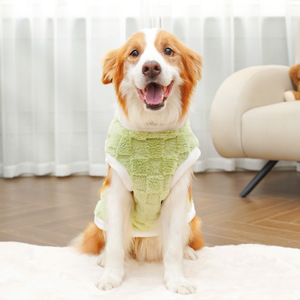 Neue Umweltfreundliche Klassische Bedruckte Polyester-Hundebekleidung Plüsch-Mäntel Jacken für <span class=keywords><strong>Golden</strong></span> <span class=keywords><strong>Retriever</strong></span> Große Hunde Alle Jahreszeiten Haustier - Product Image 4