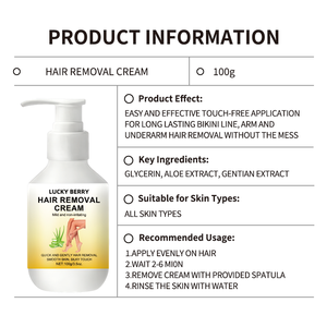 Crema Depilatoria para Zonas Íntimas, Axilas, Piernas y Cuerpo, Sin Dolor, Sin Olor, No Irritante - Product Image 3