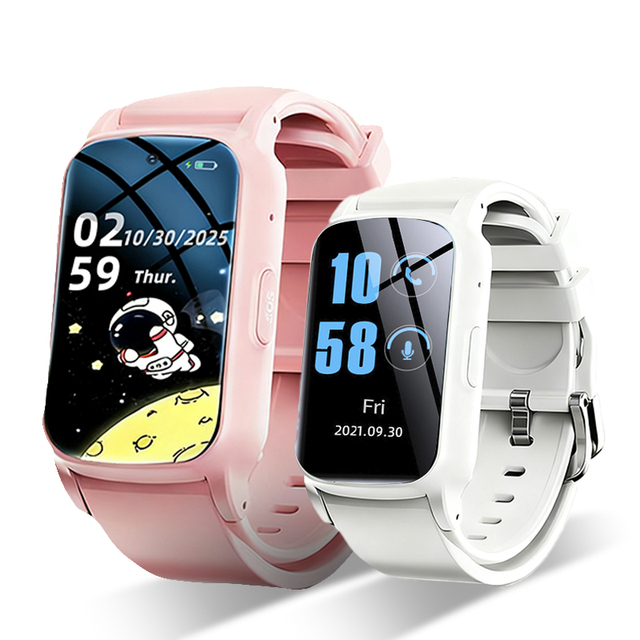 4G Kids Smartwatch With GPS WiFi LBS Location SOS Calling Video Calling Geo Fence Unknown Caller Protection School Notice