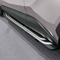 2 marchepieds latéraux en alliage d'aluminium pour Toyota RAV4 2020-2025, forte capacité de charge, protection de la carrosserie, surface antidérapante