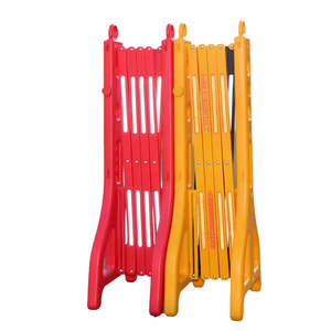 Kiểm soát đám đông thép di động mở rộng an ninh hàng rào an toàn đường bộ có thể điều chỉnh ngoài trời gấp <span class=keywords><strong>accordion</strong></span> cổng - Product Image 3