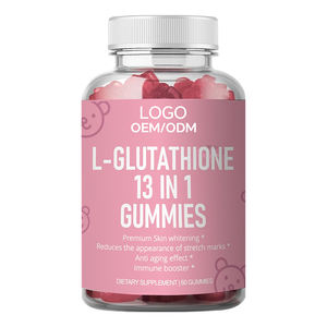 Bonbons Gommeux Végans pour Adultes, Éclaircissants et Blanchissants pour la Peau, au Collagène et L-Glutathion Bio 13-en-1, Marque Privée, Approvisionnement Direct Usine - Product Image 1