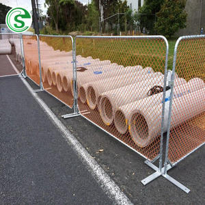 Fabriek Direct Canada Kraaide Controle Barrière Gebruikt Tijdelijke Hek Draagbare Hekwerk - Product Image 6