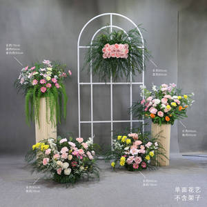 Nouvelles fleurs artificielles de style forestier, couleur personnalisée, haute qualité, pour décoration de mariage, vitrine, scène, cérémonie, anniversaire, événement - Product Image 6