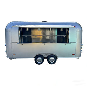 Remolque de Comida Multifuncional Personalizado de Acero Inoxidable y Aluminio de 13 pies, Estilo 2025, para Dulces, Hecho en China - Product Image 1