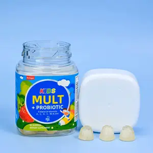 Gommes multi-vitaminées pour supplément de soins de santé personnalisables gommes probiotiques pour femmes