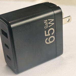 อะแดปเตอร์ชาร์จเร็ว GaN Tech PD 65W มาตรฐาน UL US รองรับ PPS ช่องเสียบ USB 1 ช่อง และ Type-C 2 ช่อง สำหรับโทรศัพท์มือถือ iPad และแท็บเล็ต - Product Image 5