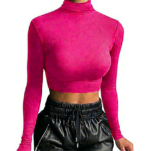 Camiseta Deportiva Ligera sin Costuras para Mujer, Manga Larga, Transpirable, con Logotipo Frontal, para Entrenamiento, Running, Yoga, Gimnasio, Fabricante OEM ODM - Product Image 1