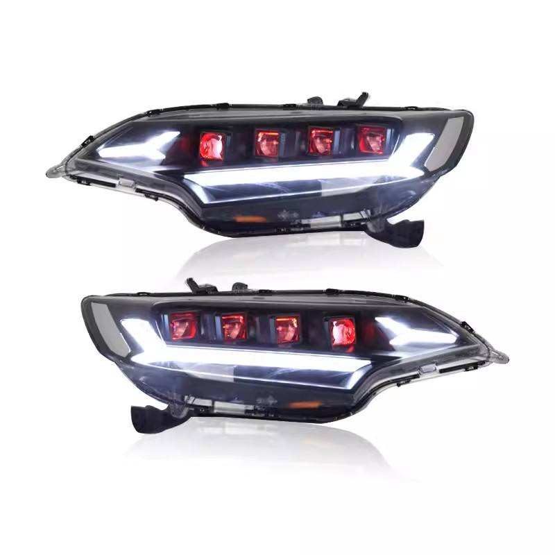 headlight devil eye Red