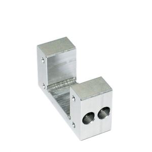 Stainless Steel Aluminium <b>Spacers</b> Blocks for Industrial Automotive Use Custom CNC Machining Services Drilling Broaching - Product Image 4