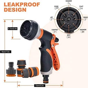 TITANS 8 Función ABS Aspersores <span class=keywords><strong>de</strong></span> jardín <span class=keywords><strong>Precio</strong></span> bajo 360 Gear Drive <span class=keywords><strong>Riego</strong></span> <span class=keywords><strong>Pistola</strong></span> pulverizadora <span class=keywords><strong>de</strong></span> agua para <span class=keywords><strong>riego</strong></span> <span class=keywords><strong>de</strong></span> césped <span class=keywords><strong>de</strong></span> jardín - Product Image 3