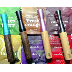 Aromathérapie <span class=keywords><strong>d</strong></span>'huile pour inhalation de cigarettes en bâton <span class=keywords><strong>à</strong></span> saveurs multiples personnalisée pour aider <span class=keywords><strong>à</strong></span> arrêter de fumer avec des noyaux aromatiques jetables - Product Image 2