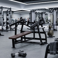 Banc horizontal isolauxaltesque de dernière conception pour entraînement commercial en salle de sport et club