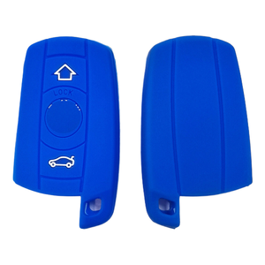 Mô hình cũ 3 Series 5 Series X1 X5 X6-Smart thẻ chìa khóa xe điều khiển từ xa 2 nút Silicone Nắp chìa khóa xe kiểu nửa gói - Product Image 4