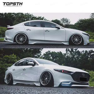 Para Mazda 3 Axela 2020+ Alerón Delantero, Faldones Laterales, Difusor Trasero, Molduras Exteriores de Plástico PP, Kit de Carrocería Estilo Deportivo, Accesorios - Product Image 5