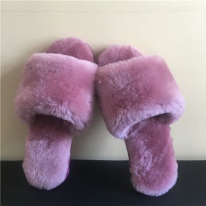 ผลิตภัณฑ์ดูแลรถยนต์ รองเท้าแตะหนังแกะแท้สำหรับผู้หญิง - Product Image 3