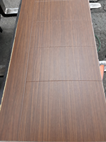 Peau de porte en mélamine 3,7 mm à base MDF, imperméable, finition mate, grain de bois – Meilleures ventes