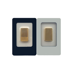 <span class=keywords><strong>Lingot</strong></span> <span class=keywords><strong>d</strong></span>'<span class=keywords><strong>or</strong></span> plaqué <span class=keywords><strong>or</strong></span> 24 carats 1oz/2.5g/5g/10g/20g/50g/<span class=keywords><strong>100g</strong></span> scellé non magnétique - Product Image 2