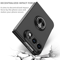 Pour Iphone Fold 18 Ultra Étui 360 °   Support rotatif pliable pour téléphone avec anneau de protection