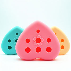 Limpiador y secador de <span class=keywords><strong>brochas</strong></span> de maquillaje de silicona con forma de corazón, nuevo diseño actualizado - Product Image 4