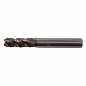 Fresa de carburo sólido Ttake TA1427 de 4 filos con paso diferenciado y hélice de 36-38 grados, recubierta - Product Image 2