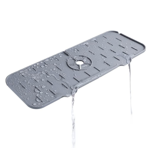 Alfombrilla plegable de TPE para grifo, desechable, antisalpicaduras, impermeable, a prueba de fugas, para fregadero de cocina, baño y aseo - Product Image 2
