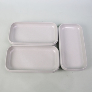 Bán Buôn Hình Chữ Nhật Grey Thân Thiện Với Môi Nhà Hàng Melamine Dinner Sạc Tấm Biểu Tượng Tùy Chỉnh Dày Nhựa Đồ Ăn Cho - Product Image 3