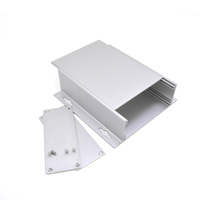 Carcasa de aluminio extruido de alta calidad, caja de placa pcb de montaje en pared para seguimiento GPS