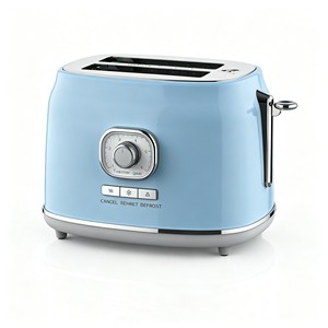 BESTONE 2 Slice <b>Toaster</b> Light Blue Mechanical Timer With Defrost Reheat Cancel Function Household Use - Product Image 2