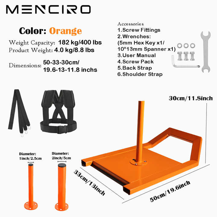 High Quality Steel Prowler Gym Weight Sled Sports Fitness Equipment