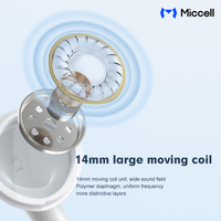 Écouteurs de jeu universels Miccell en gros, type C, filaires pour iPhone, écouteurs filaires pour smartphone et ordinateur portable
