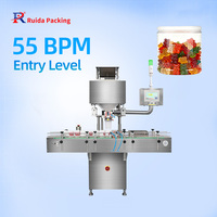 Machine d'emballage automatique de bonbons miniatures, machine de comptage, machine de remplissage de bouteilles de bonbons gélifiés vitaminés, compteur numérique pour les bonbons gélifiés