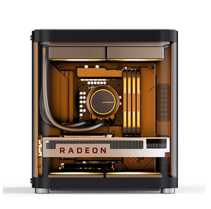 Minitorre de PC para juegos con fuente de alimentación, aleación de aluminio Matx/ATX/<span class=keywords><strong>Itx</strong></span>/<span class=keywords><strong>Mini</strong></span>-Tower/Mid Tower Forms en stock, caja de PC para juegos, 2 unidades - Product Image 2