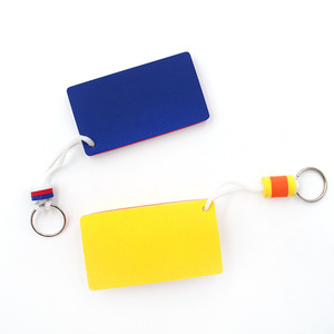 <span class=keywords><strong>Porte</strong></span>-clés <span class=keywords><strong>personnalisé</strong></span> en mousse 3D écologique, motif circulaire simple, doux, noir, en EVA flottant, changeant de couleur - Product Image 5