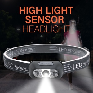 B6-1 <span class=keywords><strong>Amazon</strong></span> mejor vendedor de cabeza pequeña lámpara LED de 3 vatios Mini Sensor corriendo faro - Product Image 6