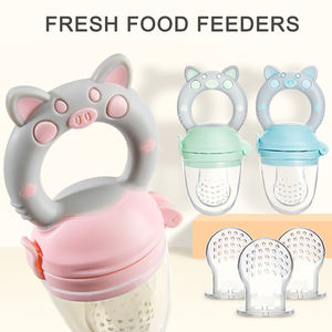 Alimentador de Frutas de Silicona con Forma de Animal de Dibujos Animados, Chupete para Bebés, Libre de BPA, Alimentador de Frutas y Verduras para Recién Nacidos de 0 a 12 Meses - Product Image 6