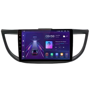 Junsun V1 Pro Honda CRV için Android oto araba radyo Honda CRV CR V 2012-2016 Carplay araba multimedya GPS autoradio DAB +