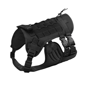 ペット用タクティカルスポーツファッションチェストハーネス、防水、耐衝撃、調節可能、多機能リード、大型犬用 - Product Image 2